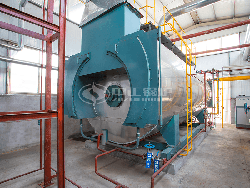 10吨WNS冷凝式燃气蒸汽锅炉项目（金紫阳食品）